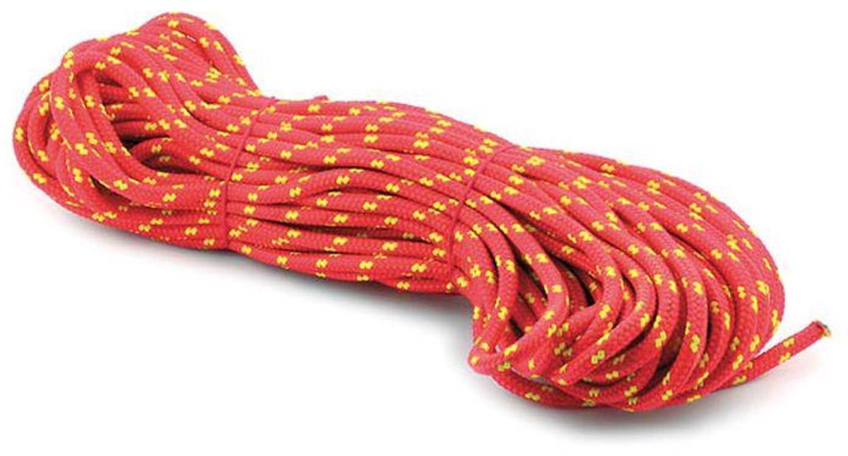 Gevlochten Polypropyleen Touw - 6mm Dikte, 30 Meter Lengte