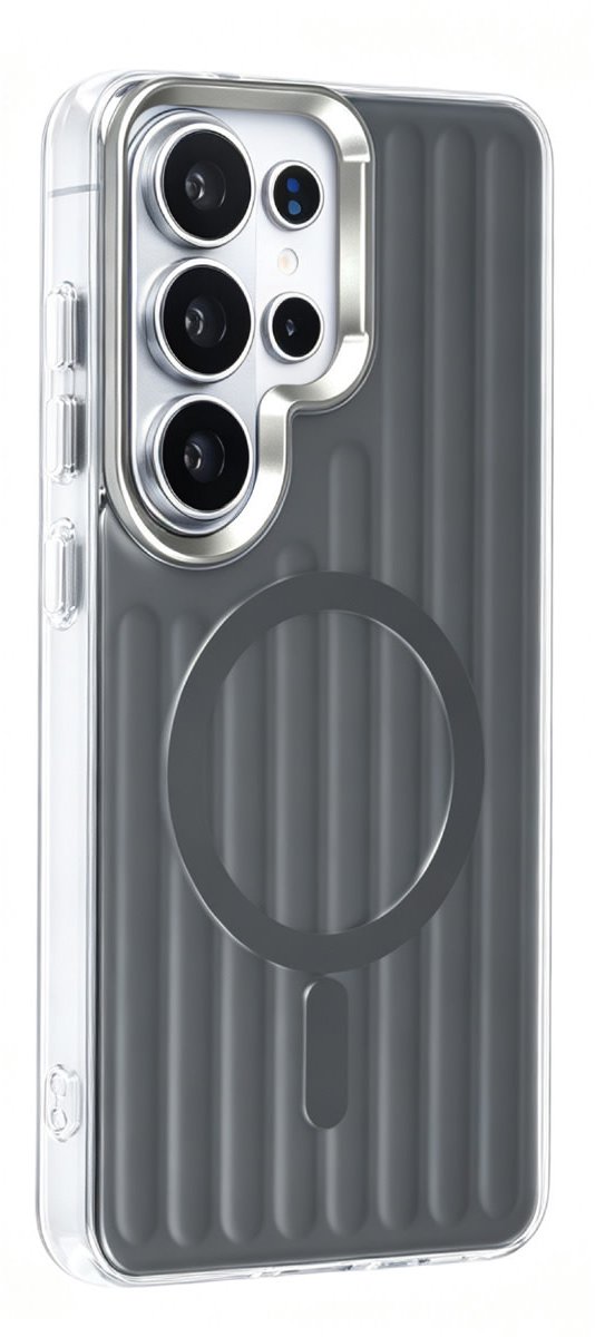 TUNIQ Backcover hoesje voor Samsung Galaxy S26 Ultra - luggage IMD - Zwart