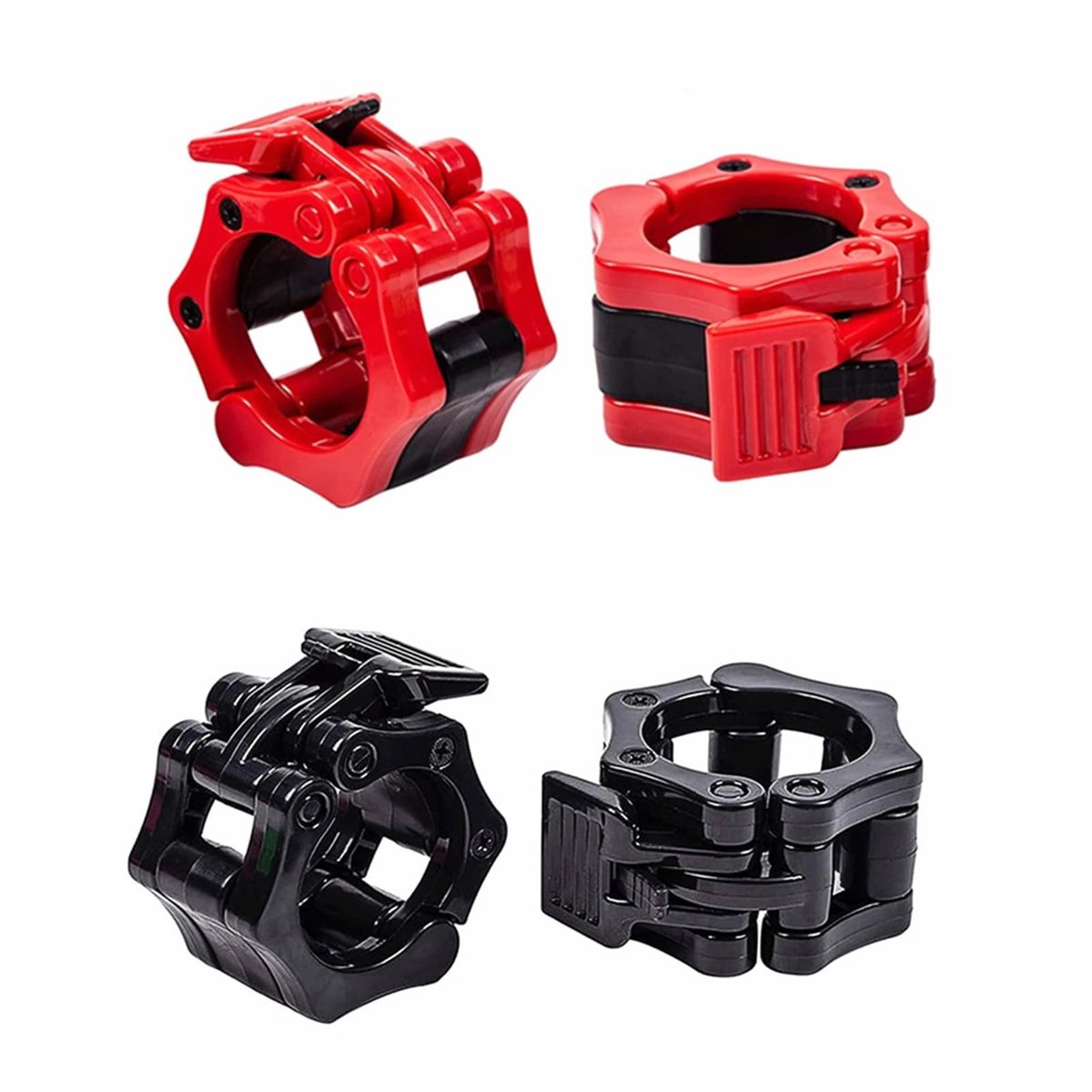 Elzusha - Set van 4 Dumbbell Klemmen 25mm voor Barbell