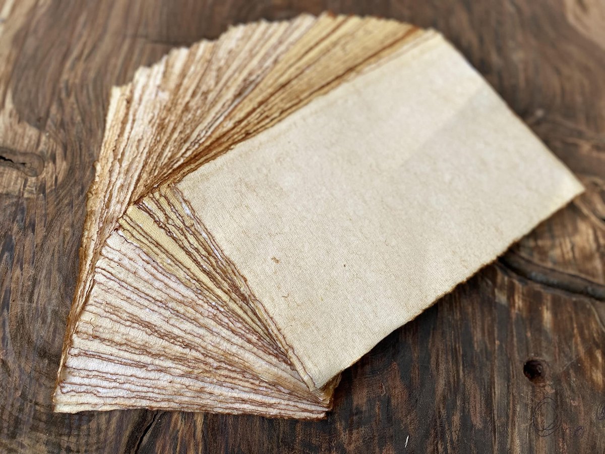 Elzusha - 25 Stuks Vintage Papieren Labels voor Creatieve Projecten