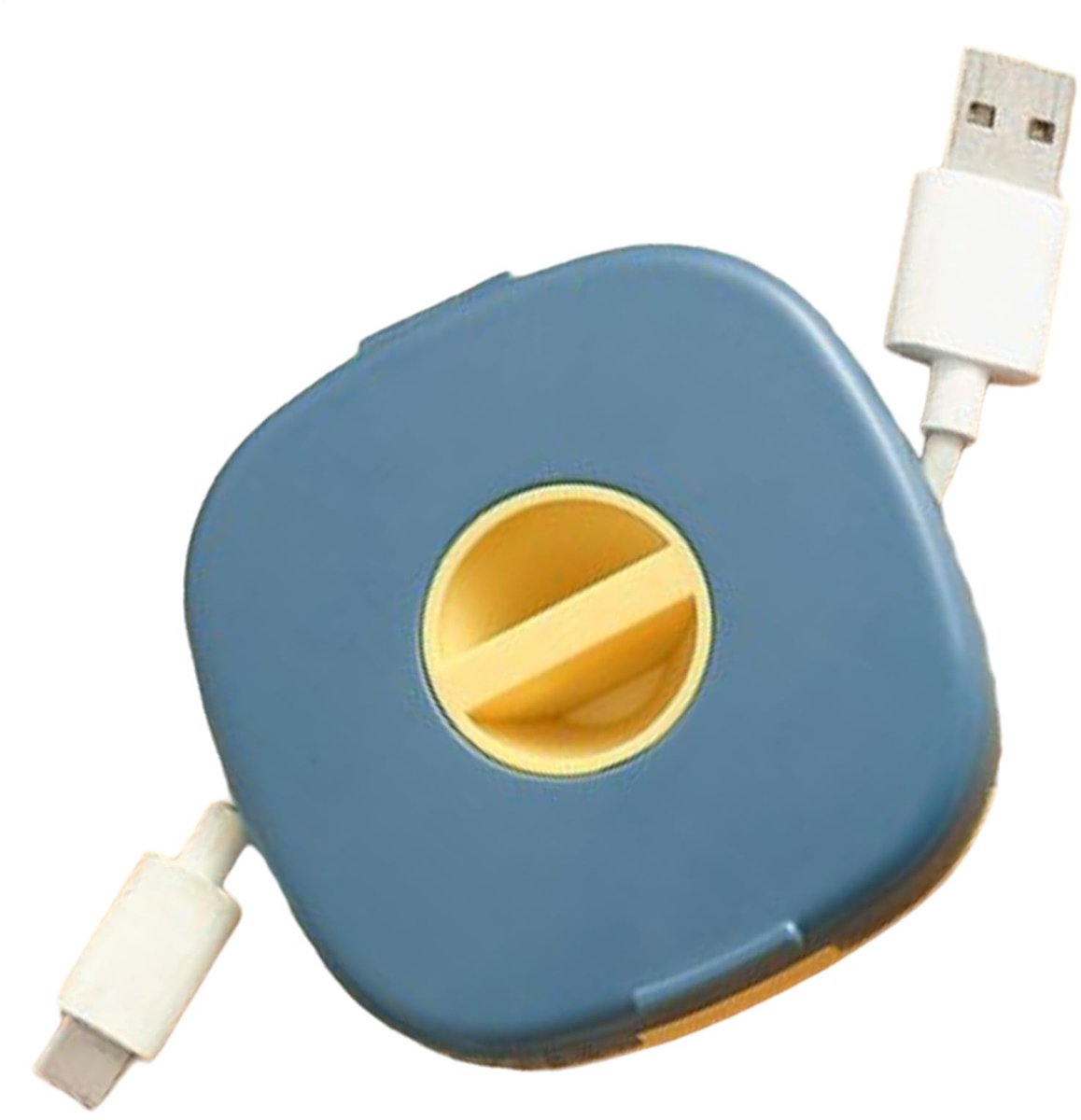 Elzusha - Kabelorganizer met telefoonstandaard - Blauw