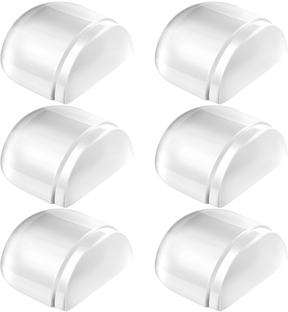 Solidchoice - Zelfklevende Deurstopper voor Veiligheid in Huis (Pack van 6)