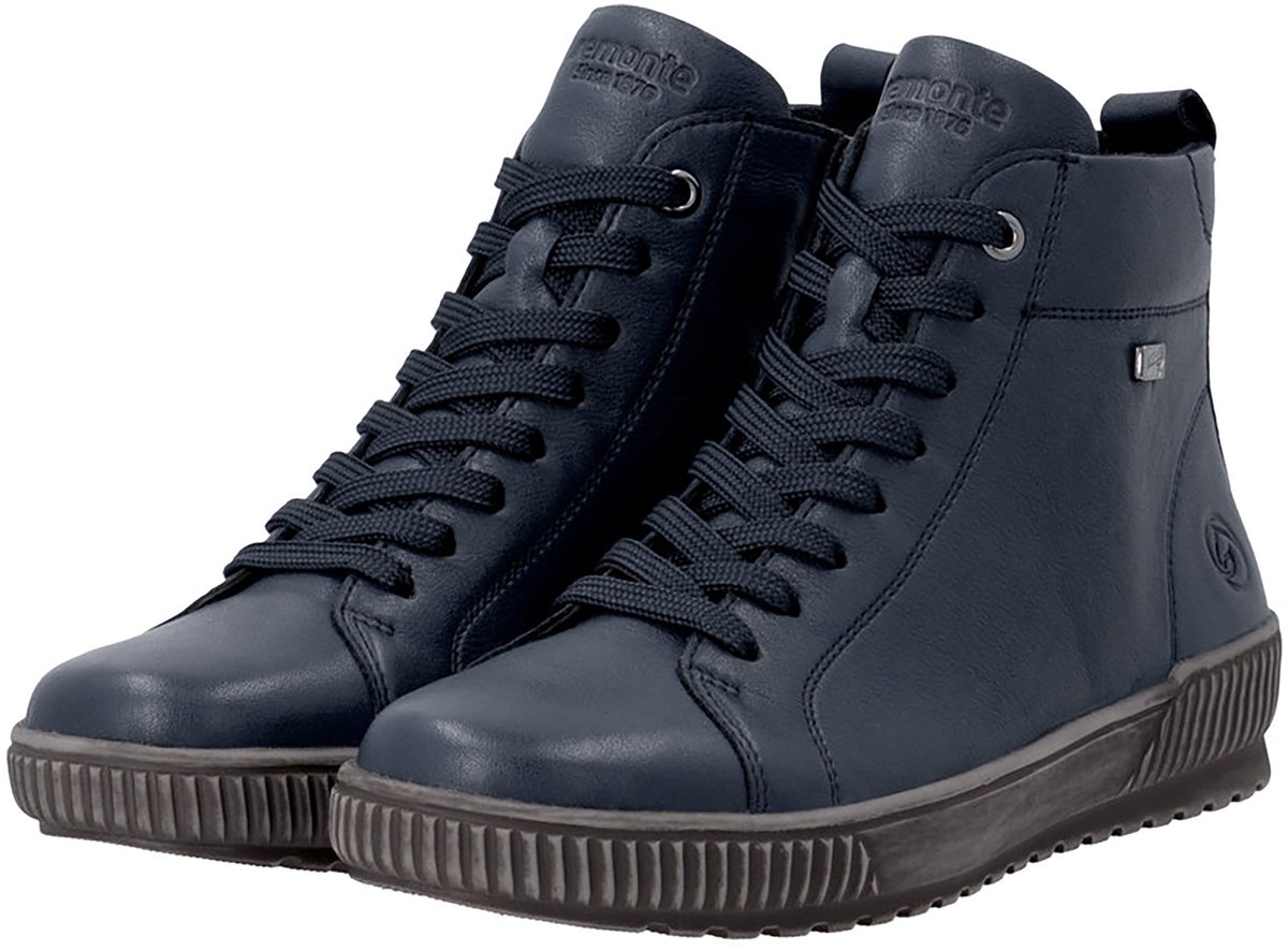Baskets en cuir Montante
