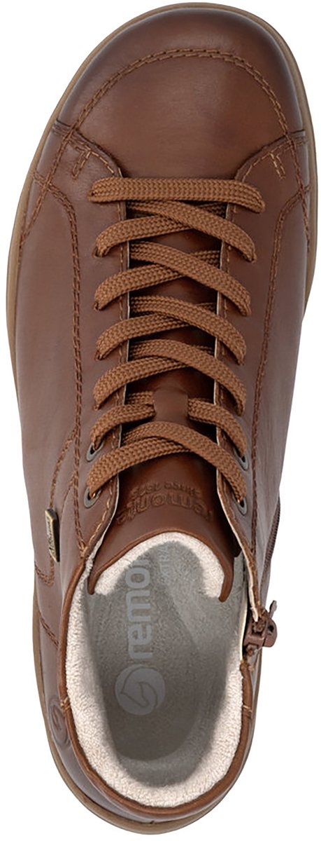 Baskets en cuir Montant