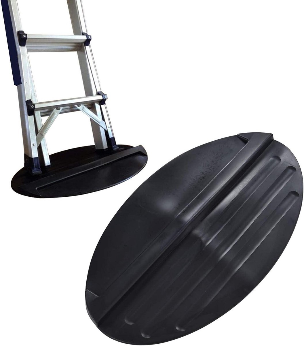Ladderstabilisator - Ladderstopmat - Veilig Werk - Rubberen Grip - 695 x 405 cm - Zwart
