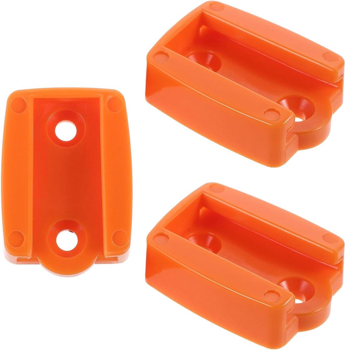 Juicer Accessoires - Vervangende Onderdelen - Sap Maken - Efficiënte Schilverwijdering - 3 Stuks - Oranje