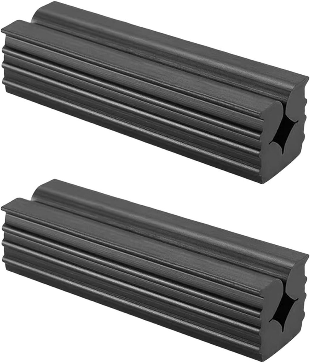 Rubber Golf Club Vice Clamp Set - 2 Stuks voor het Regrippen van Putters en Schachten, Ideaal voor Golfclub Reparatie en Accessoires