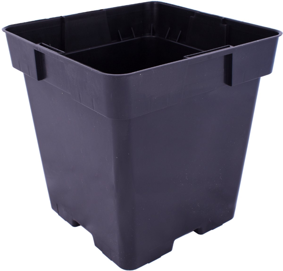 Set van 100 vierkante plantenpotten 18x18x18cm - 4L
