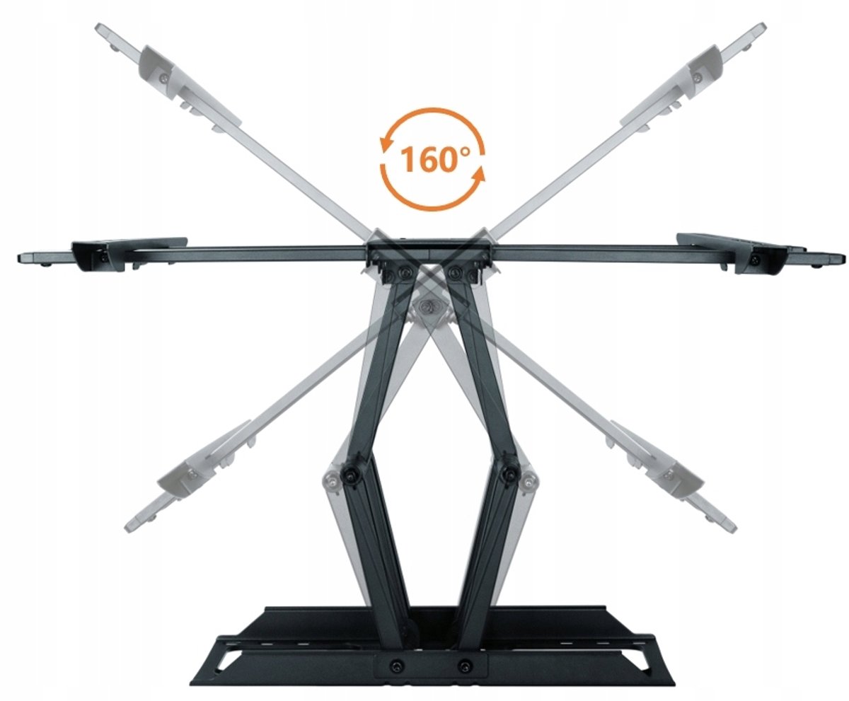 Verstelbare TV-muurbeugel voor LG 65NANO82T6B - 60kg