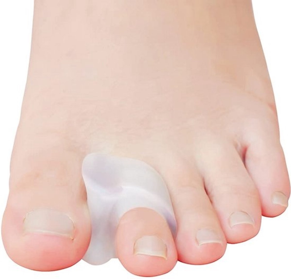 12 Stuks Gel Teenafscheiders voor Eeltknobbels en Overlappende Tenen - Comfortabele Teenspreider voor Voetpijnverlichting