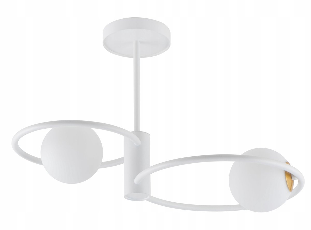 Merkloze Hanglamp Aqua 2-lichts G9 Wit Glas