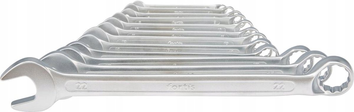 2x Set Ring- en Steeksleutels 12 Stuks 6-22mm