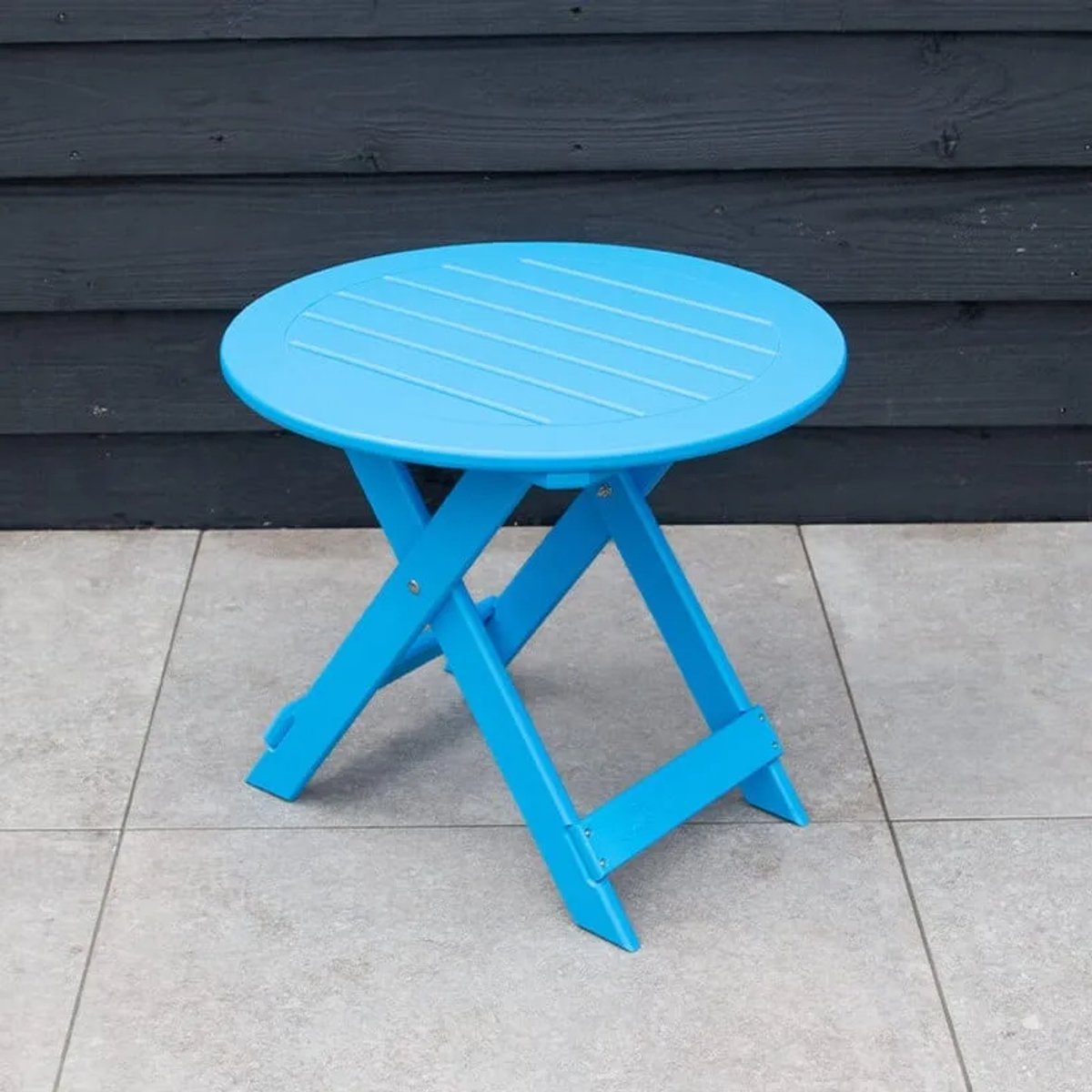 Originele Adirondack Bijzettafel | Kunststof | Lichtblauw | Side Table | Binnen 2-5 werkdagen geleverd | 10 jaar garantie | Canada Comfy Chair