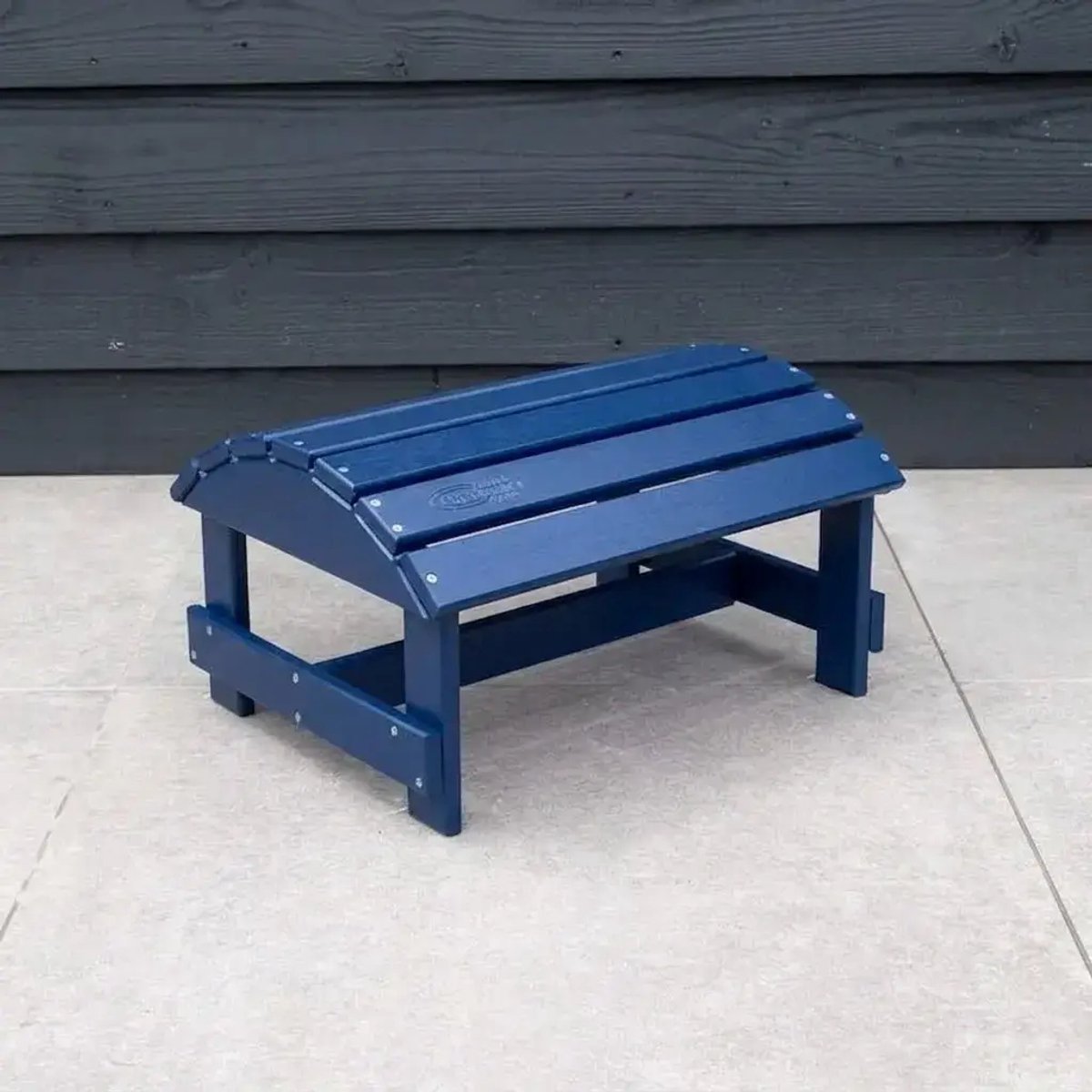 Originele Adirondack Voetenbank | Kunststof | Marineblauw | Foot-Stool | Binnen 2-5 werkdagen geleverd | 10 jaar garantie | Canada Comfy Chair
