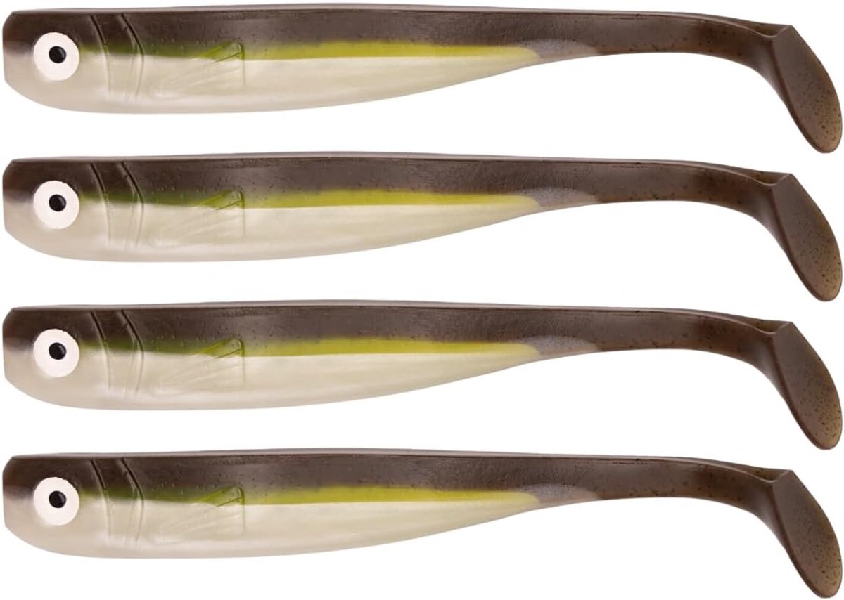visaas, kunstaas, snoekbaars, snoekbaars, softbait, rubberen vis, rubberen aas