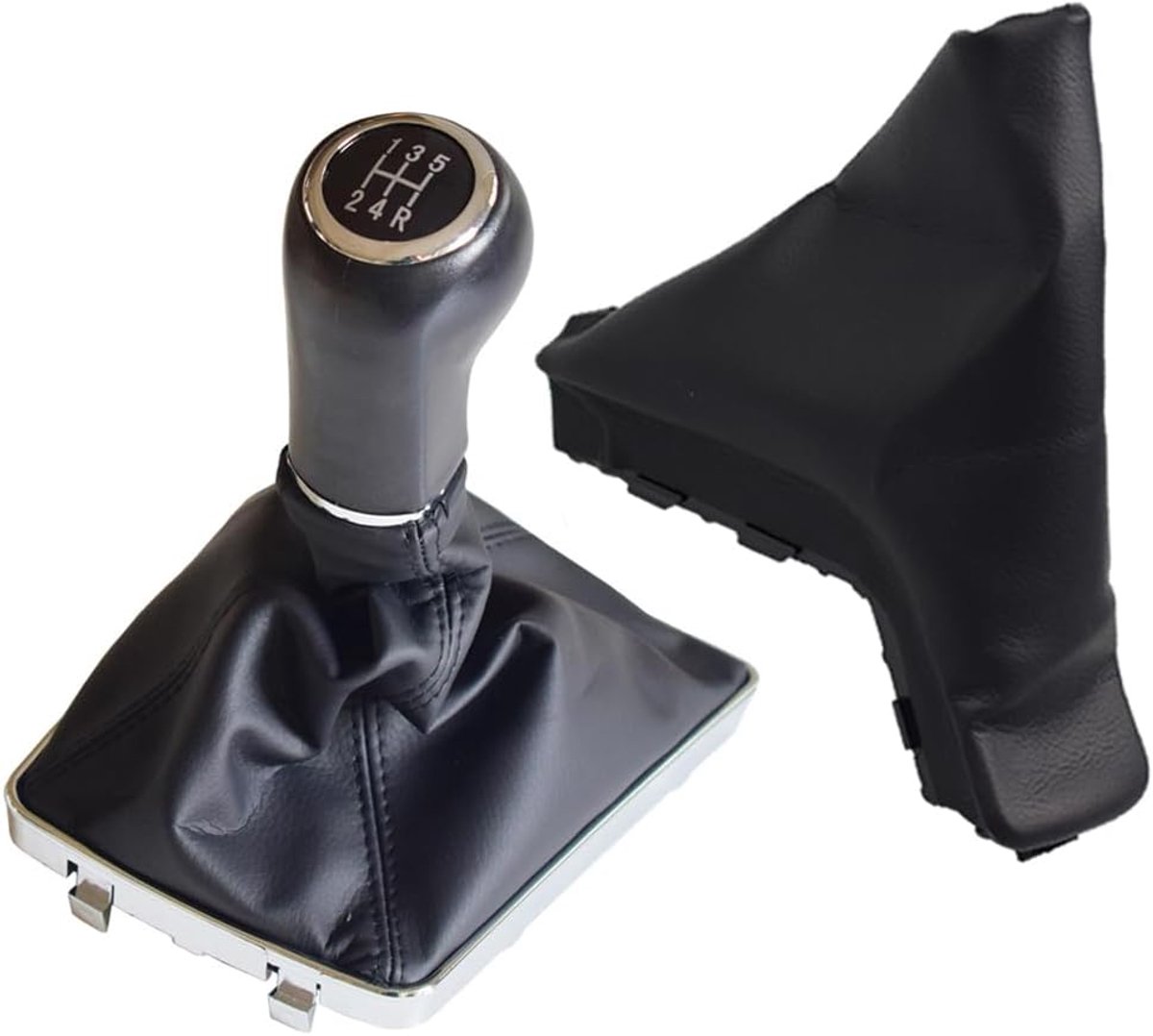 voor -AUXH-All -OP-E-L -AST-RA- III- H 1.6 2004 2005 2006 2007-2010 Versnellingsbak Handgrepen Versnellingspook Knop+Stof-Handrem Proof Cover (Zwarte draad - R hieronder - 5 versnellingen)