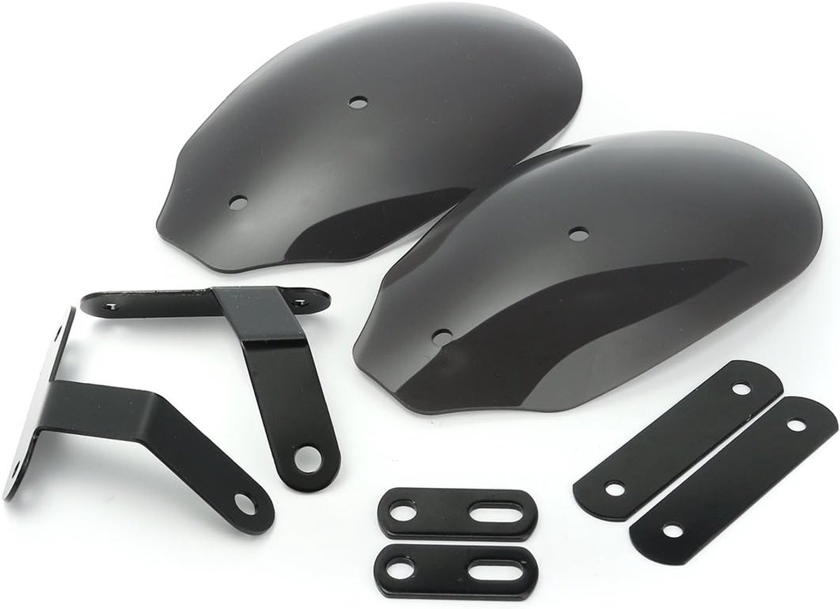 Handbeschermers Stuurbeschermers Beschermer Voor H-AR-le-y XL 883 1200 Dyna Road King - Zwart