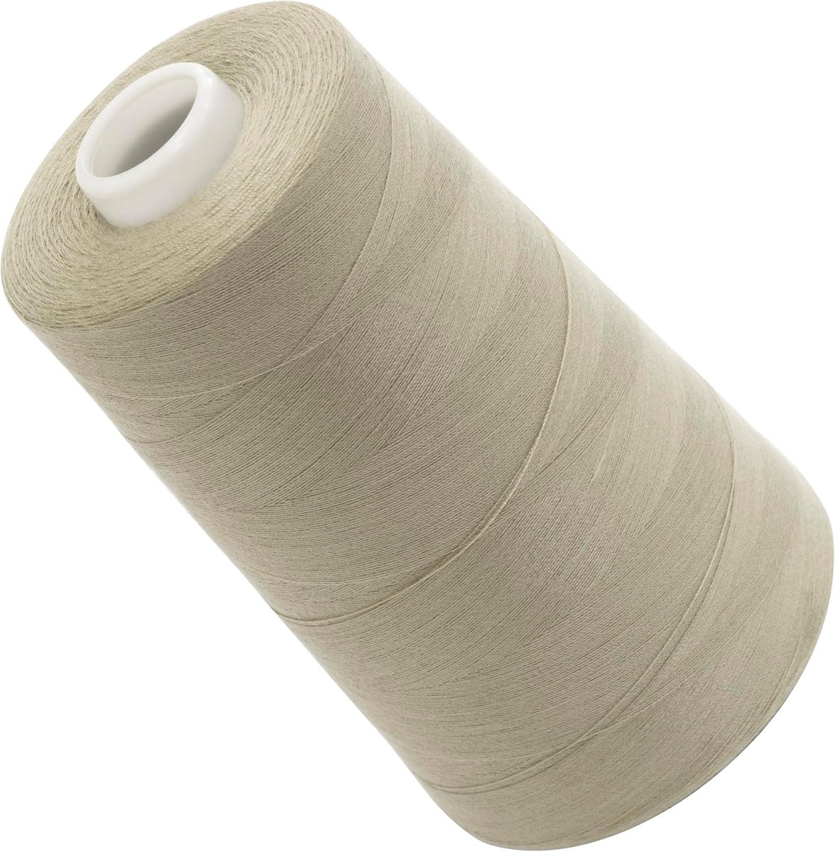 Naaien 120 (40/2) 4000 m - polyester - kleur beige groen licht leemgroen - kleermakerij koord naaien lederwaren