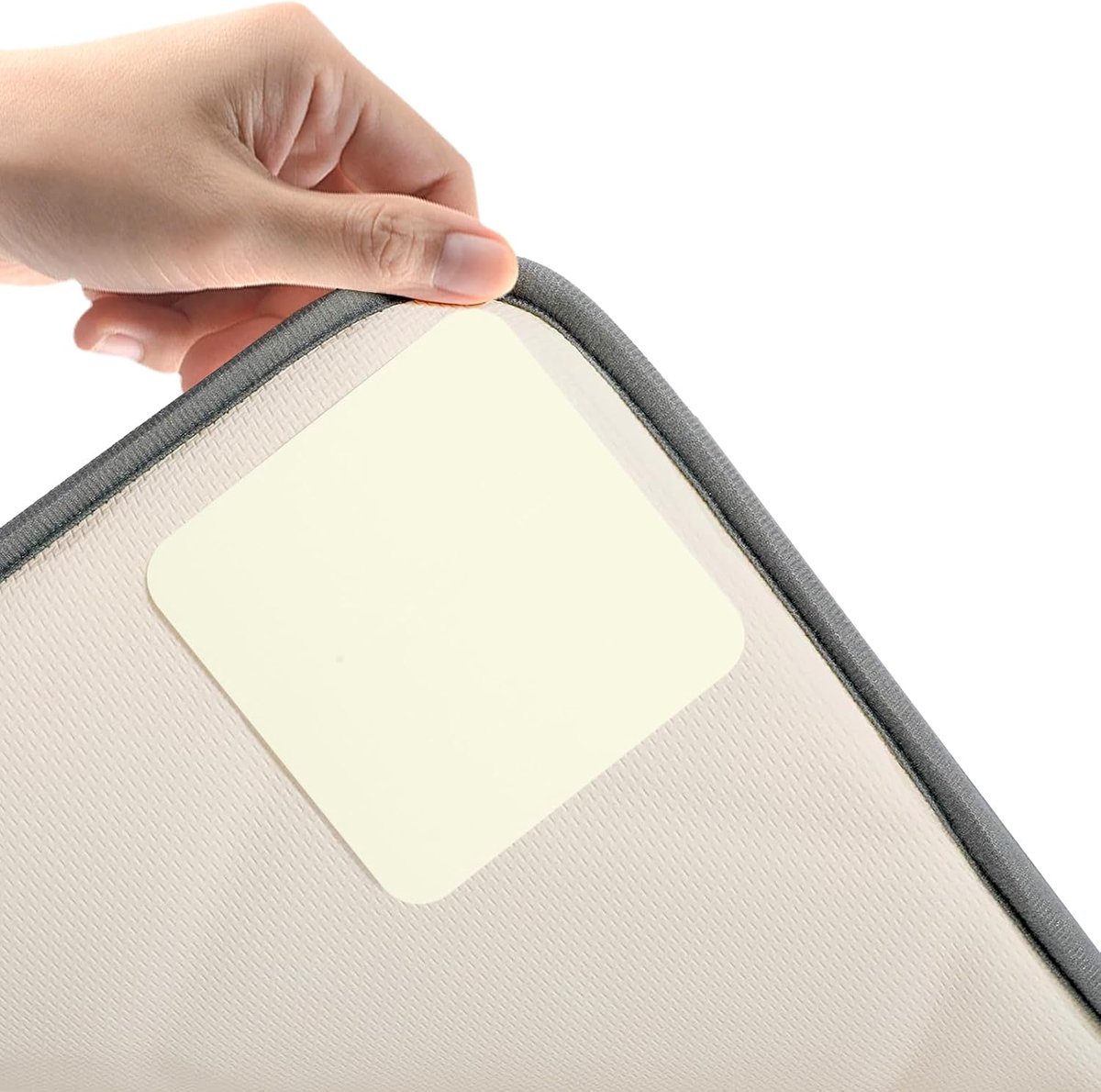 tapijtstoppers, 10 x 10 cm, antislip pads voor tapijten, wasbare antislipmat voor tapijt, tapijt, antislip stop voor hout, tegels, marmeren vloeren, 20 stuks
