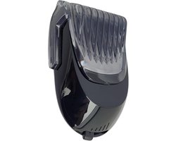 baardstyler opzetstuk RQ111 RQ111/60 compatibel met Philips instelbaar, zwart, trimmen met stylen en scheren Series S5000 S7000 S9000