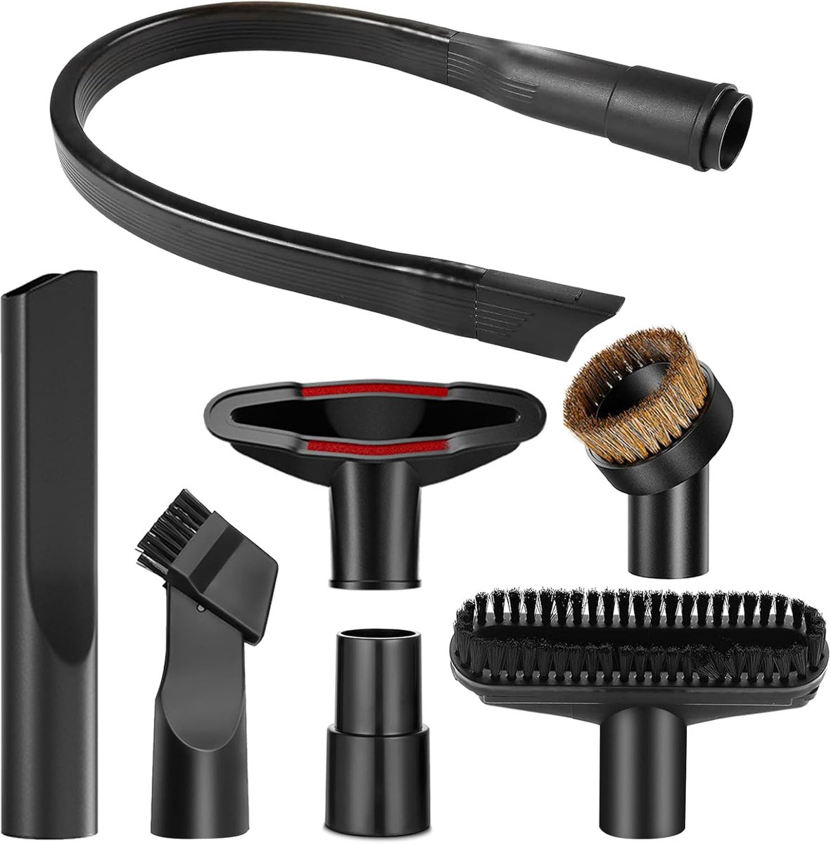 7-delige universele stofzuigeraccessoires