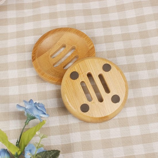 keukenreinigingsset - 4 stuks: lange houten schrobborstel, ronde bamboeborstel, zeepschaal, loofah-doeken - palmschrobben, natuurlijke borstelharen voor gietijzeren pannen en potten — afbeelding 4