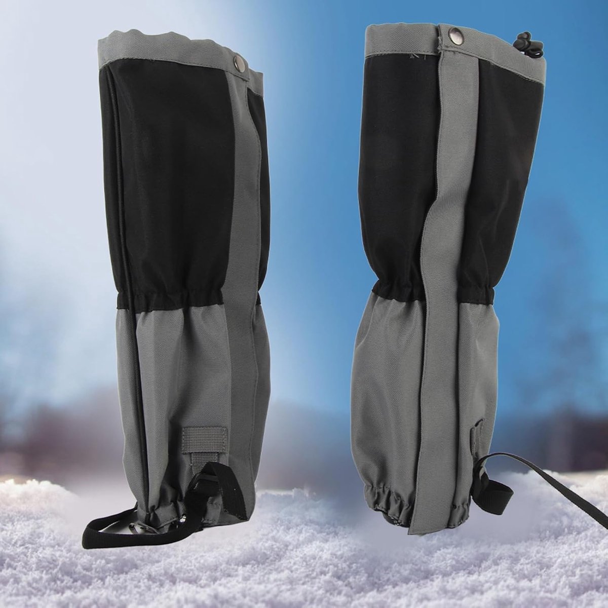 Leg Gaiter 2Pcs Waterdichte Wandelen en Skiën Bescherming tegen Regen en Modder voor Outdoor Sport, Wandelschoenen, Snowboots, Kampvelden, Winterwandelingen