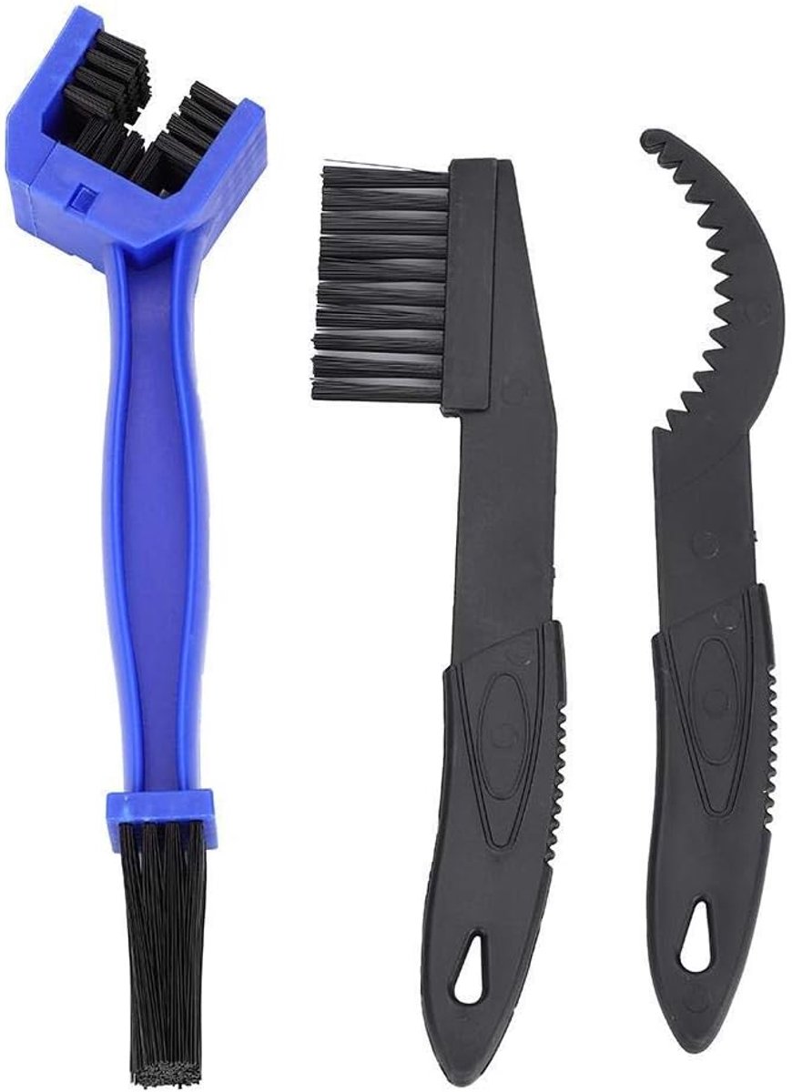 3-delige fietsreinigingsgereedschapsset fietsketting crankkettingwiel reinigingsgereedschap fiets wasborstels hengelapparaat kit accessoires voor racefiets fietsen fiets
