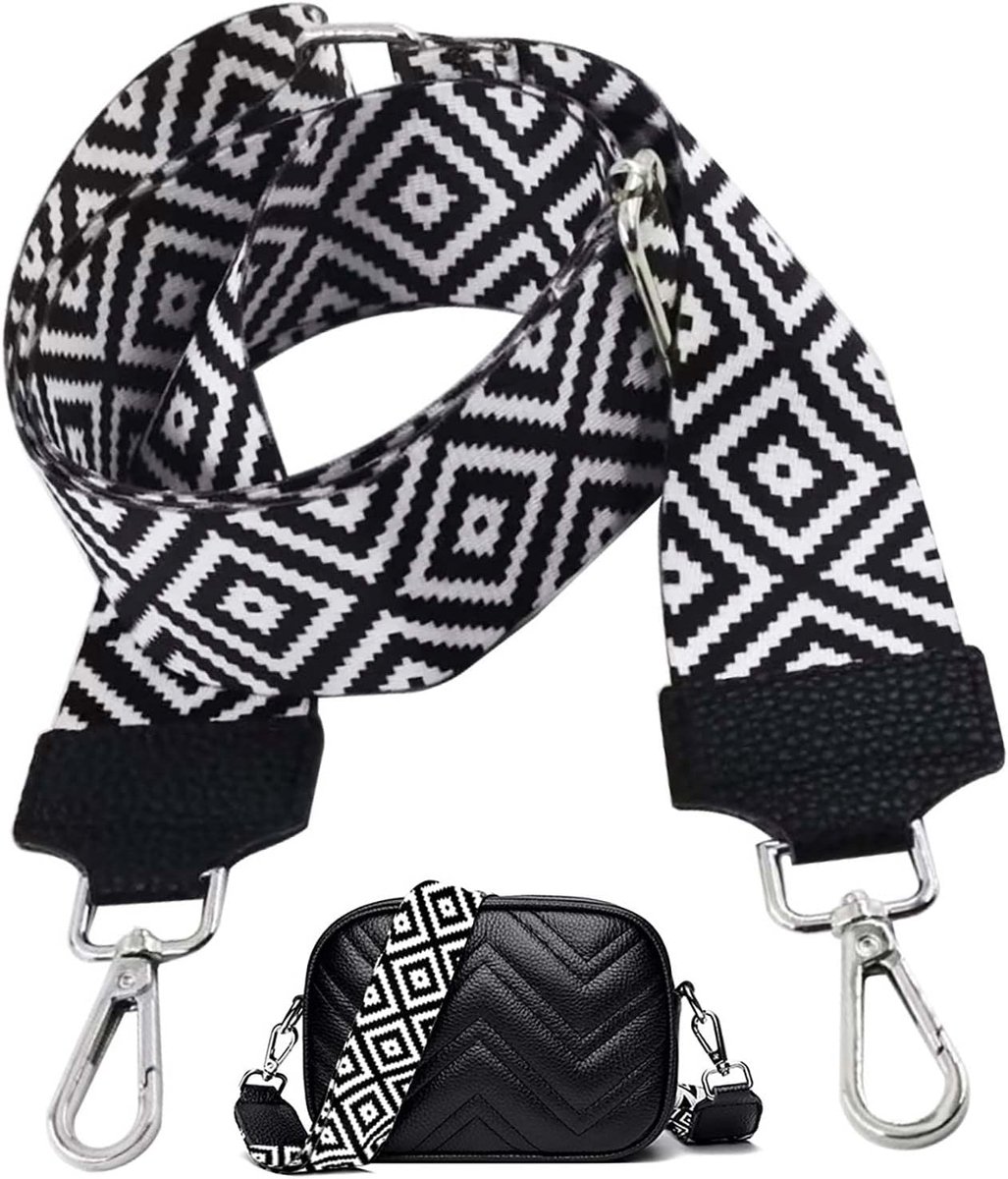 Tasriem om te wisselen, breedte tasriem, in lengte verstelbare tasband 90-145 cm, breedte 5 cm, tasriem