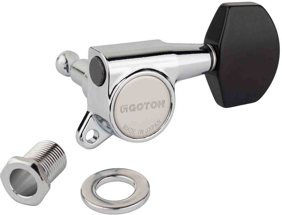 Gotoh GTH13866 SG381 stemmechanieken met B01 knoppen, 3L3R, chroom