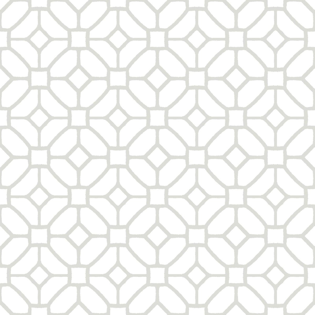 SnelShoppen - Peel & Stick Vloertegels Lattice Wit & Off White 30.5x30.5 cm - Makkelijk Te Installeren, Waterdicht, 10 Stuks