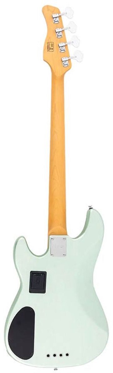 Sire P6 4/SGM Marcus Miller 4-snarige actieve basgitaar Surf Green Metallic