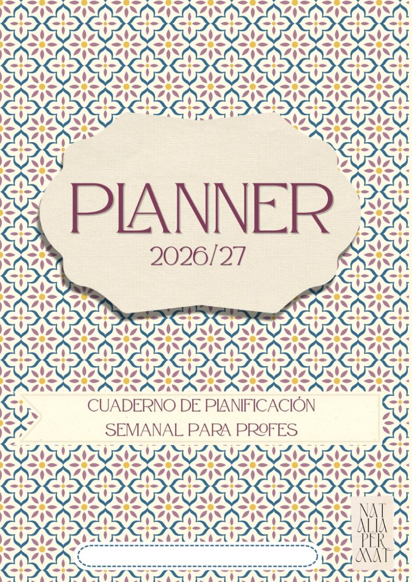 Planner 2026/27 - weekplanning - roze - ideaal voor docenten - SnelShoppen