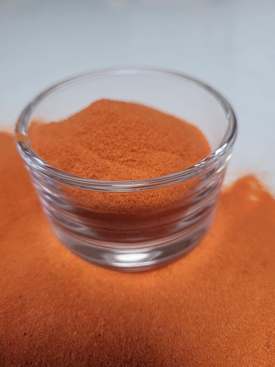 knutselzand, kwartszand, fijn (oranje)