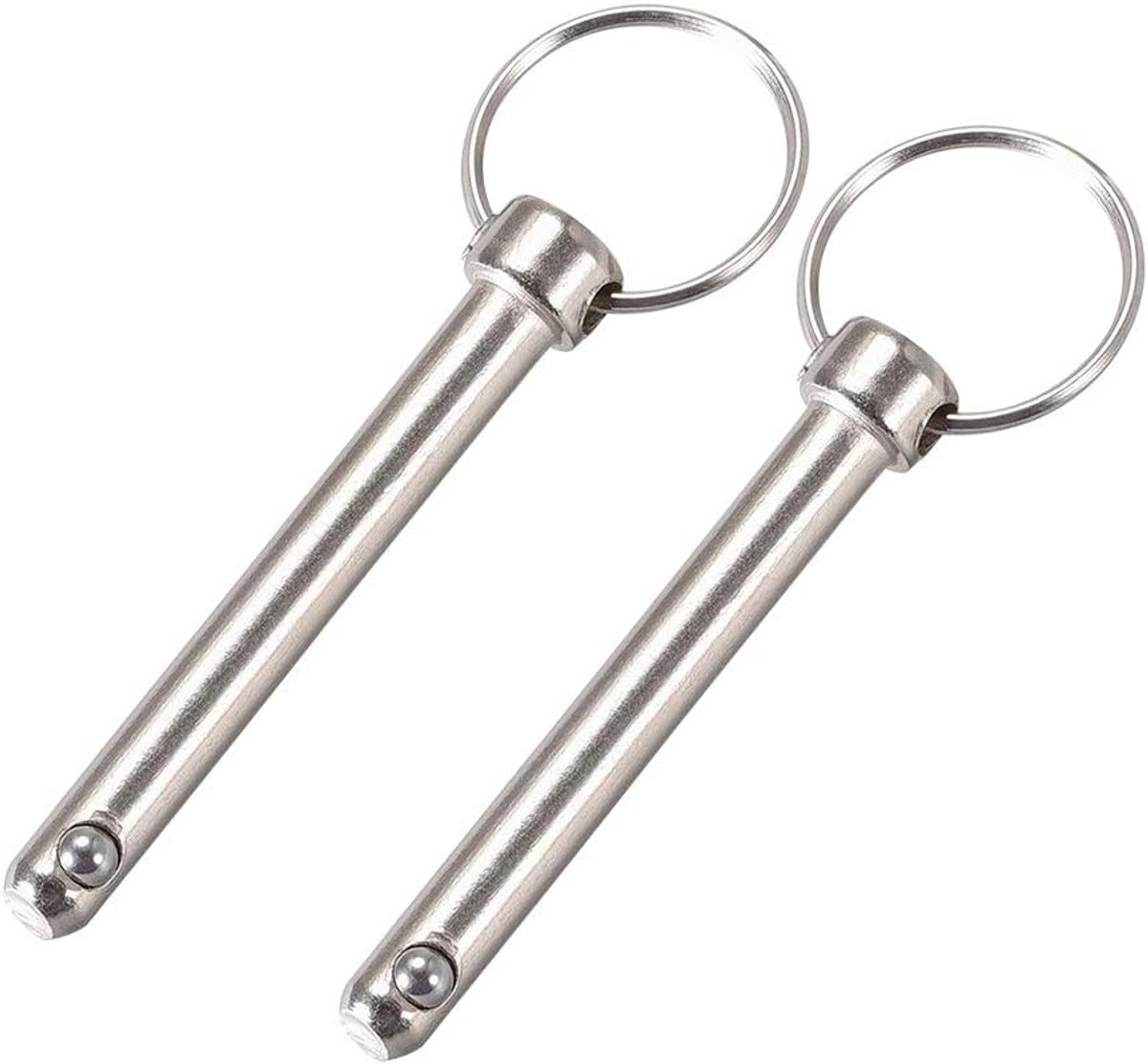 sourcing map 2 stuks snelsluitbouten marine hardware voor boot bovendek scharnier 8 x 60 mm