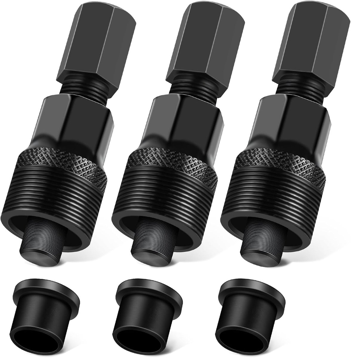 3 stuks cranktrekker, fiets, cranktrekker, pedaaltrekker, cranktrekker, cranktrekker, pedaaltrekker, fietstandplaat, crankverwijderaar voor reparatie