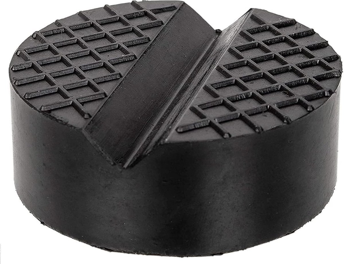 Pad voor Krik (maten) Power Pad - Beschermt uw auto en SUV (type B) - Made in EU. 100% rubber.