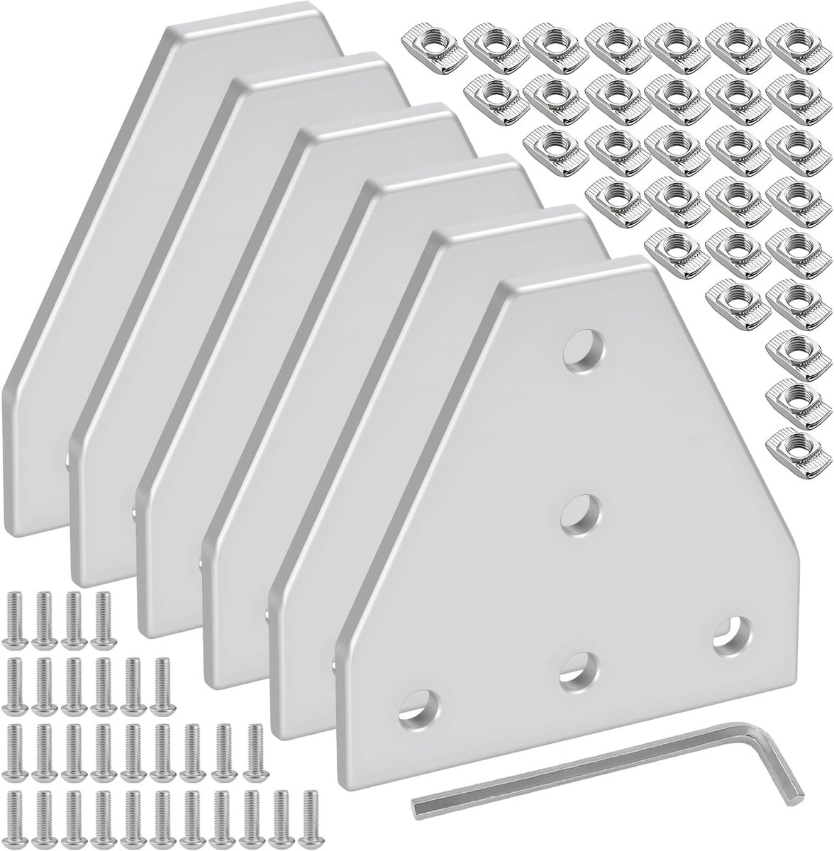Aluminium profiel 40x40 / 30×30/20×20 aluminium profiel aluminium profiel aluminium profiel aluminium hoek 40 x 40 hoek zwart (T) 30 × 30)