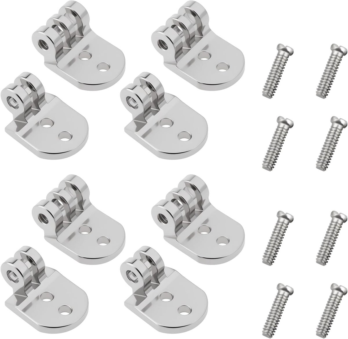 4 Pairs Glasses Hinge 6mm Glasses Temple Frame Hinge Glasses Hinge Repair for Sunglasses