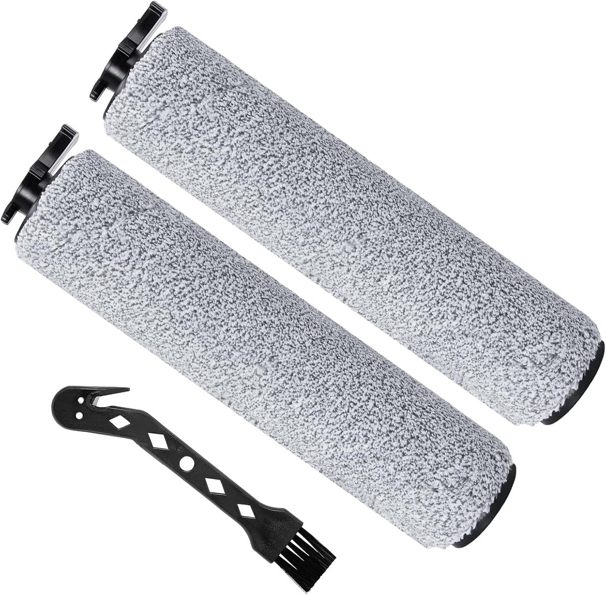 vervangende Borstel roller voor BISSELL CrossWave HF2 |3845N 3831，voor BISSELL CrossWave HF3| 3598N WET en DROOG Vacuümreiniger, 2 rolborstel, 1 schone borstel