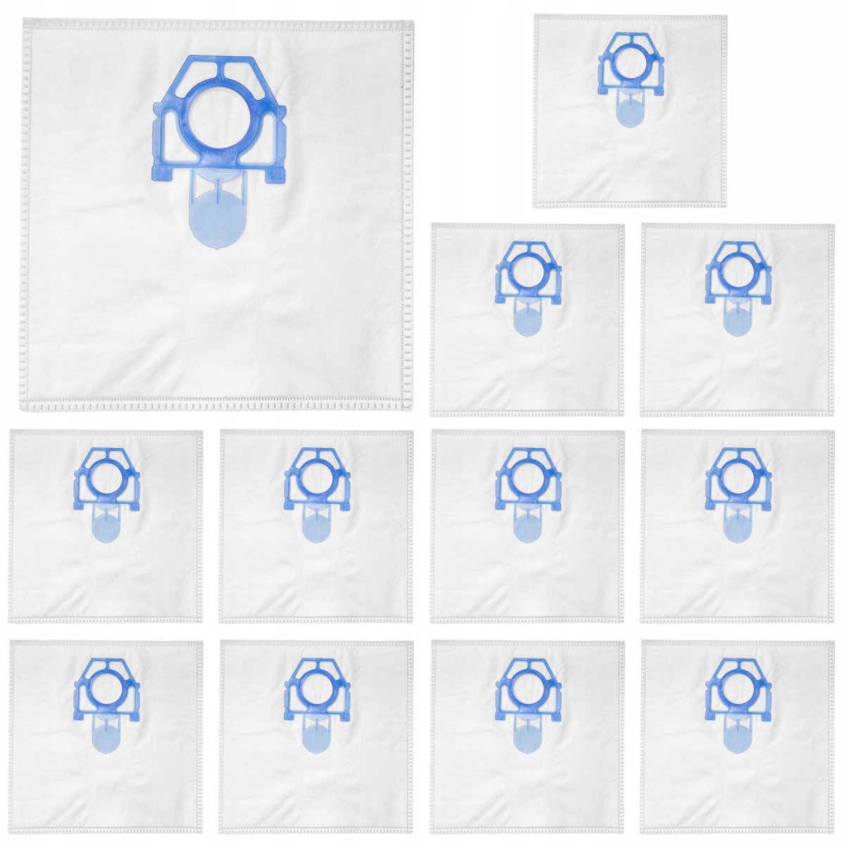 12x Synthetische Stofzuigerzakken Bosch Aqua Wash & Clean BBZWD4BAG