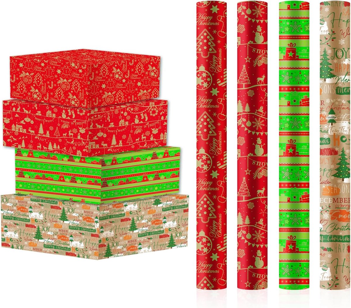 Cadeaupapier kerst