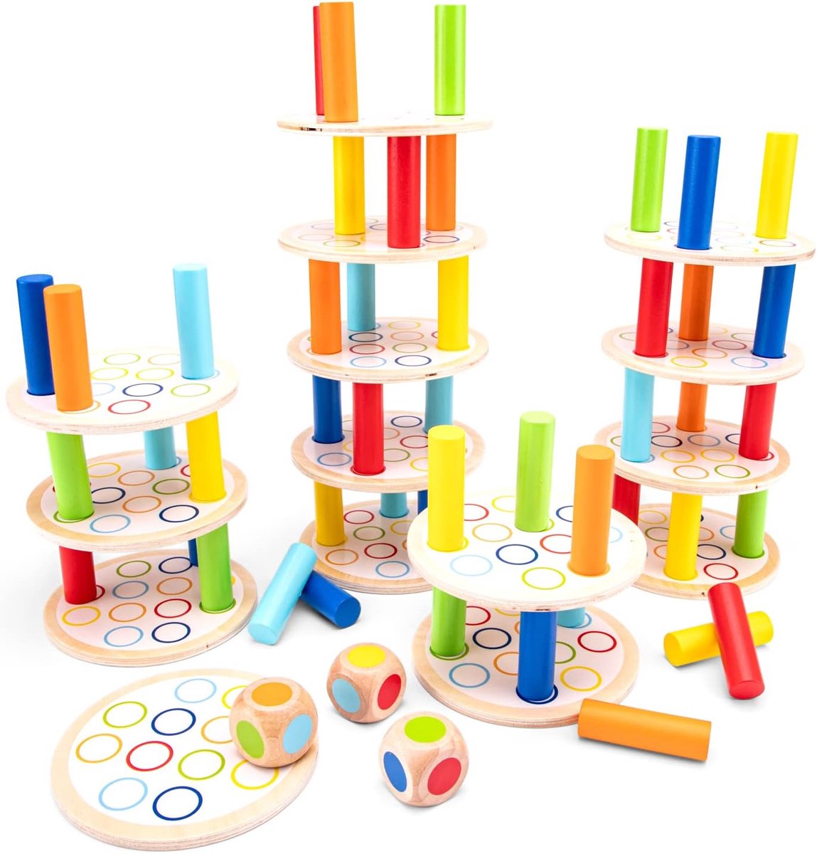 Classic Toys Balans Toren Spel