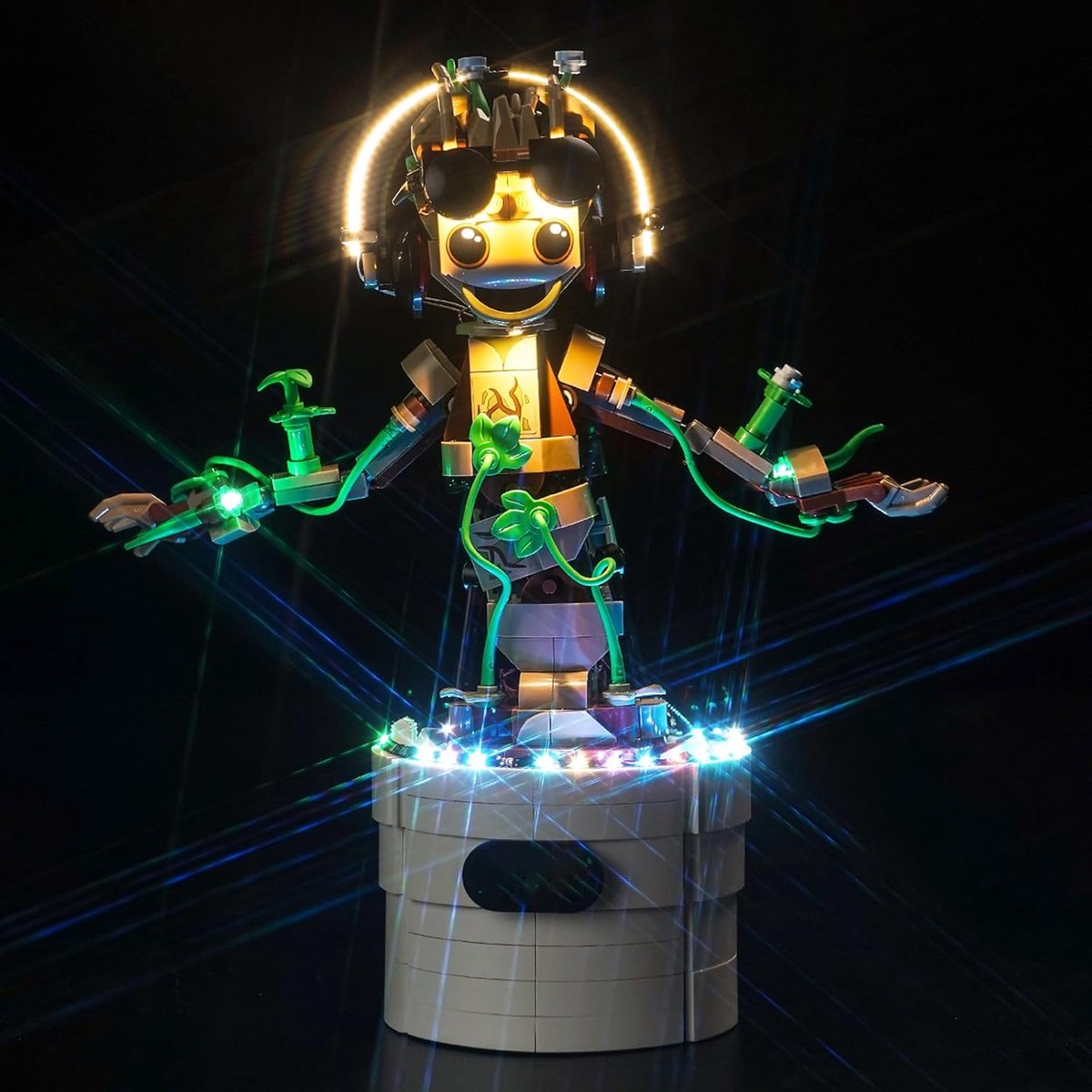 Ledlichtset voor Lego Dancing Groot 76297 (zonder model) verlichting decoratief creatief dansspeelgoed standaardversie