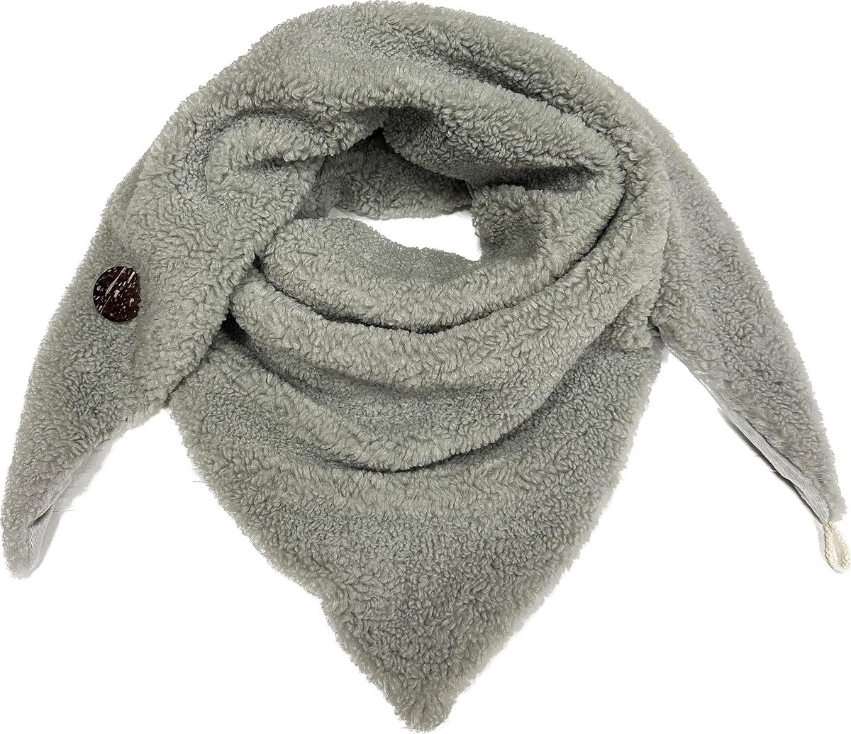 XXL Teddybont driehoekige sjaal winter poncho unisex driehoekige sjaal viscose mode