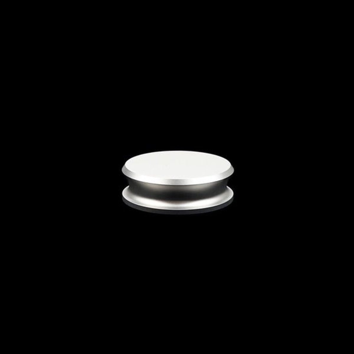 Universele LP Plaat Stabilisator Gewichtsklem voor Vinyl Platenspelers - Zilver