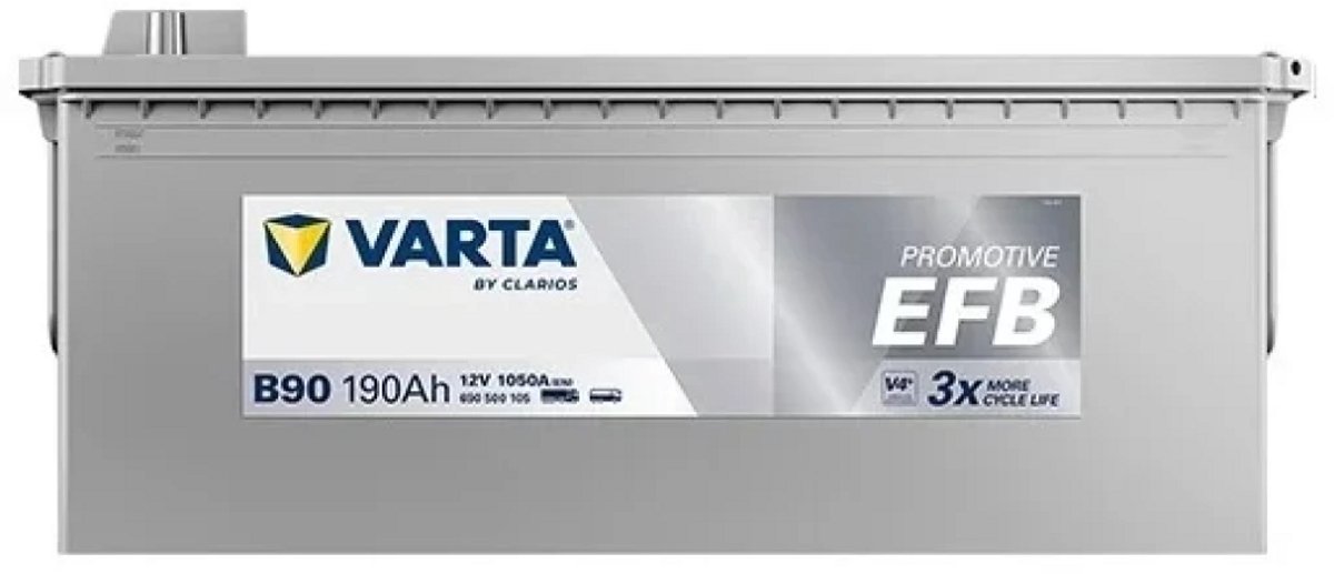 Varta Promotive EFB type B90 startaccu 12 volt 190 ah