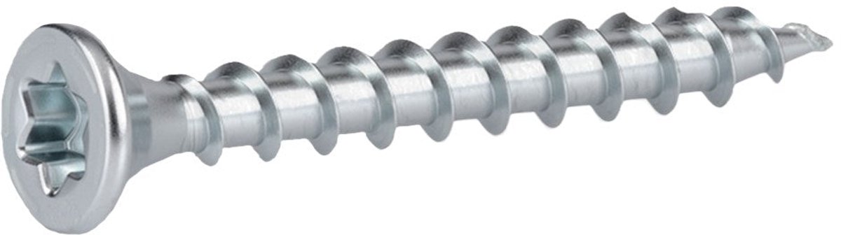 Kelfort Spaanplaatschroef 3.5x25mm TX-20 Voldraad Silverdrill 2.0 - 5566310
