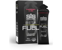 SiS SiS Beta Fuel Gel (6x60ml) Strawberry & Lime - Energie & Uithoudingsvermogen - Energie Gels