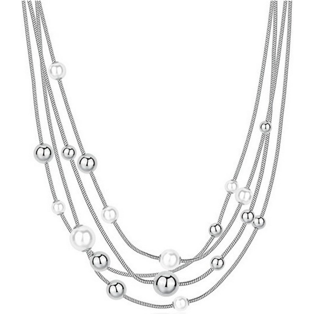 BROSWAY PERFECT BPC50 STAINLESS STEEL KETTING MET PARELS 1 STUK